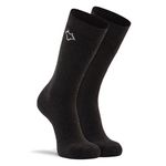 Fox River Outdoor Wick Dry Tramper Merino Wool Crew Socks, X-Large, Black