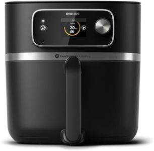 Philips 7000 Series Air Fryer Combi XXXL with Food Thermometer - 8.3L (2kg), 22-in-1 Air Fryer, WiFi Connected, Auto-Cook Programs, 99% Less Added Fat with Rapid CombiAir, Recipe App (HD9880/90)
