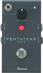Ibanez PTGATE Pentatone Gate Noise Gate Pedal – True Bypass, Switchable Threshold, 4 I/O Jacks, Quick Response, Natural Sustain, Suitable for High-Gain Setups