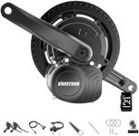 Varstrom for Tong-Sheng TSD-Z-*2B Mid Motor : 2024 New 48V 500W Mid Drive Kit - DZ40 Display, 42T Chainring, Torque Sensor, Mid Mount Electric Bike Conversion Kit for 68-73mm Bottom Bracket