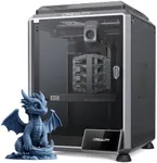 [2024 New] Creality K1C 3D Printer Up to 600mm/s Fast Speed, Reliable Carbon Fiber Printing, Anti-Vibration Design, Auto Calibration for Leveling, Pre-Assembled & Smart OS 3D High Speed Printer