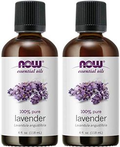 NOW Foods Lavender Oil, 4 Fluid Ounce (2 Pack)