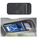 Car Sun Visor Organizer,Portable Car Visor Organizer with Storage Bag and Pen Holder,Universal Car Storage Organizer Car Accessories for Most Cars Trucks SUVs