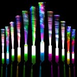 hongtang 32pcs Glow Sticks Party Pack for Kids and Adults, LED Light Up Sticks Glow in The Dark Fun Party Supplies for Birthday, Christmas, New Year Party