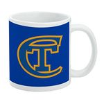 New York City College of Technology Primary Logo Ceramic Coffee Mug, Novelty Gift Mugs for Coffee, Tea and Hot Drinks, 11oz, White