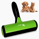 pet savy Pet Hair Roller - Compact and Lightweight Lint Roller for Pet Hair - Reusable Dog & Cat Hair Remover with Electrostatic Adsorption for Gentle and Efficient Cleaning