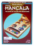 Pressman 4426-06 Mancala - Real Wood Folding Set, with Multicolor Stones | 1 pack | Family Classics Mancala