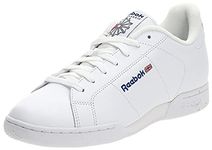 Reebok Men's Classics NPC II Shoe, White/White, 9 M US