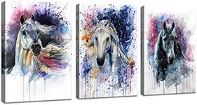 DZL Art D70234 Canvas Wall Art Hors