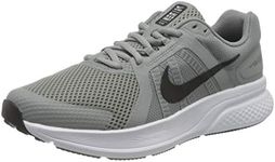 Nike Men's Run Swift 2 Running Shoe, Particle Grey Black White, 8.5 UK