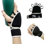 Weighted Gloves for Tremors Weights Glove for Parkinson’s Essential Tremors Patients Hand Weight for Fine Motor Skills Hand Weight for Fine Motor Skills Hand Weighted Utensils 0.5lb (Right (Women))