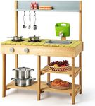 Costzon Wooden Kids Play Kitchen, O