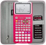 Scientific Calculator with Graphing, Includes Carrying Case, for College and High School Students, Calculus, Algebra, Geometry, Trigonometry, Statistics, Physics, Chemistry, Pink