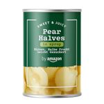 by Amazon Pear Halves In Syrup, 411g