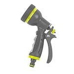 8 Patterns Multi Function Garden Hose Pipe Water Nozzle Spray Gun Soft Grip