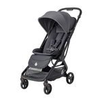 Ergobaby Metro3 Pushchair Stroller with Reclining Function, Baby Buggy from Birth to 22kg (0-4 Years), Foldable and car seat Compatible, Height-Adjustable Handle, Ergonomic seat, Graphite Grey