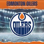 2024 NHL Edmonton Oilers Wall Calendar