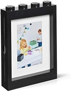 Lego, cornice per foto, colore nero