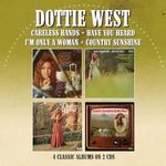 CARELESS HANDS/HAVE YOU HEARD/I'M ONLY A WOMAN,/COUNTRY SUNSHINE - FOUR ALBUMS ON TWO CDS