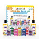 SMARTEEZ Rainbow Slime Kit I Slime Making Kit | Multicolor DIY Magic Toy | Make 20+ Slime Combinations | Jelly Putty Making kit Set Toy for Boys Girls | Safe | Non Toxic | Kid Friendly