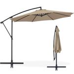 ABCCANOPY 10FT Patio Umbrellas Cantilever Umbrella Offset Hanging Umbrellas