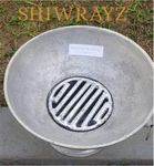 SHIWRAYZ Jamaican Coal Stove- Coal Pot 13" - Charcoal Stove- Charcoal Pot