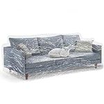 KEBE Clear Thicker Couch Cover for 