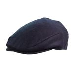 ATABZ Stylish Fancy Flat caps for Boys and Girls French British Head wear Hats Black