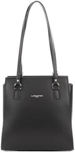 LANCASTER | Smooth - Sac à dos multi-fonction Refente de Cuir de Vachette Lisse Noir