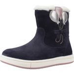 Geox Baby B Trottola Girl Ankle Boot, Navy Pink, 4.5 UK Child
