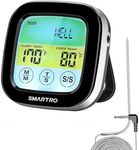 SMARTRO ST59 Digital Meat Thermometer for Oven BBQ Grill Kitchen Food Cooking with 1 Probe and Timer, LCD