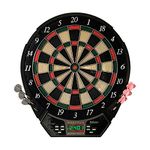 Hathaway Magnum Electronic Soft Tip Dartboard, Black/Multi