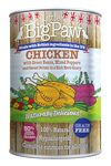 Little BigPaw Chicken with Green Beans, Mixed Peppers and Sweet Potato in a Rich Herb Dog Food Gravy, Wet Dog Food for Adult & Puppy, 390 GMS Each (Pack of 12)