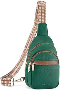 BOSTANTEN Small Sling Bag for Women Leather Crossbody Bags Fanny Pack Chest Bag for Travel