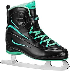 Lake Placid Everest Women's Ice Skate Black/Mint Size 6