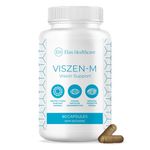 Viszen-M Eye Health Vitamins, Complete Vision Formula with Lutein, Zeaxanthin, Quercetin and Bilberry, 60 Capsules - Elan Healthcare