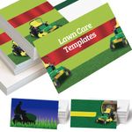 Business Cards Personalised, Custom 100PCS Double-Sided Printing Business Cards with Your Logo Design 3.5"x 2" Cards for Small Business - Lawn Care
