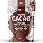 Organic Cacao Powder Vegan Peruvian Unsweetened Natural and Pure from Raw Cacao Beans from Theobroma Cacao Plant Suitable for Baking Hot Chocolate by PROELITE (1000g)
