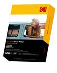 Kodak 4x6 Gloss Inkjet Photo Paper - 100 Sheets