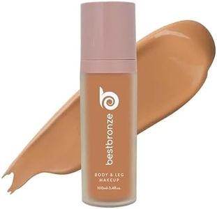 Best Bronze Bombshell Body Makeup - Tattoo Cover Up Makeup & Body Foundation Waterproof - Tattoo Concealer Waterproof for Scars, Varicose Veins Cover Up & Leg Foundation (NW34 Medium Golden)