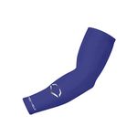 EvoShield Adult Solid Compression Arm Sleeve - Royal, Small/Medium