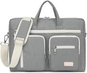 15-15.6 inch Laptop Shoulder Bag, for MacBook Pro 16, Hp Lenovo Dell 14 inch Waterproof Messenger Bag Case Sleeve (gray)
