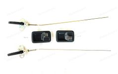 The Best Store OEM Maruti Gypsy Inner Door Pull Handle with Bezel Complete Right and Left (Set of 2)