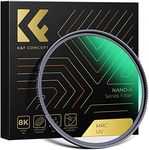 K&F Concept 95mm UV Lens Filter - HD MCUV Scratch-Resistant Ultraviolet Protection Filters for DSLR Camera Lens Nanotech Coatings (Nano-X Series)