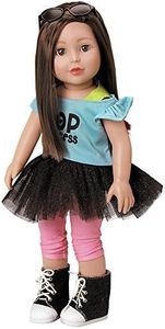 Adora Amazon Exclusive Amazing Girls Collection, 18” Realistic Doll with Changeable Outfit and Movable Soft Body, Birthday Kids and Toddlers Ages 6+ - Emma