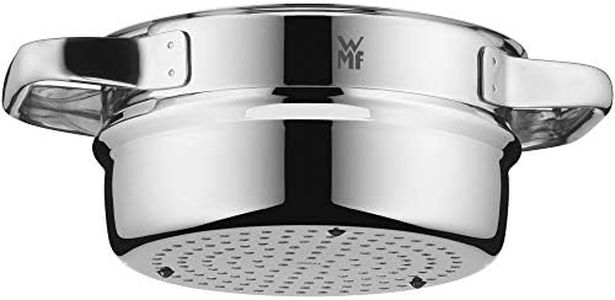 WMF Compact Cuisine vaporera para verduras/tuberculos 24 cm, inserto de vapor para olla, acero inoxidable Cromargan, apto para lavavajillas