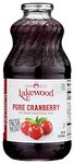 Lakewood Pure Cranberry Juice, 32-Ounce Bottles (Pack of 6)