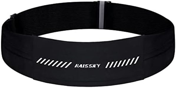 Running Belt Waist Pack Phone Holder Runner Belt Fanny Pack Lightweight Running Pouch for Women Men for iPhone 15 14 13 12 Pro Max, Sweat Resistant Workout Pouch for Running Jogging up to 7.0"