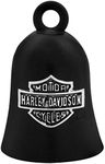 Harley-Davidson Bar & Shield Logo Motorcycle Ride Bell, Black HRB059