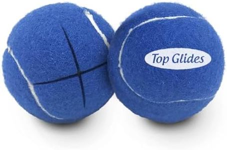 Top Glides Precut Walker Tennis Ball Glides (Dark Blue)